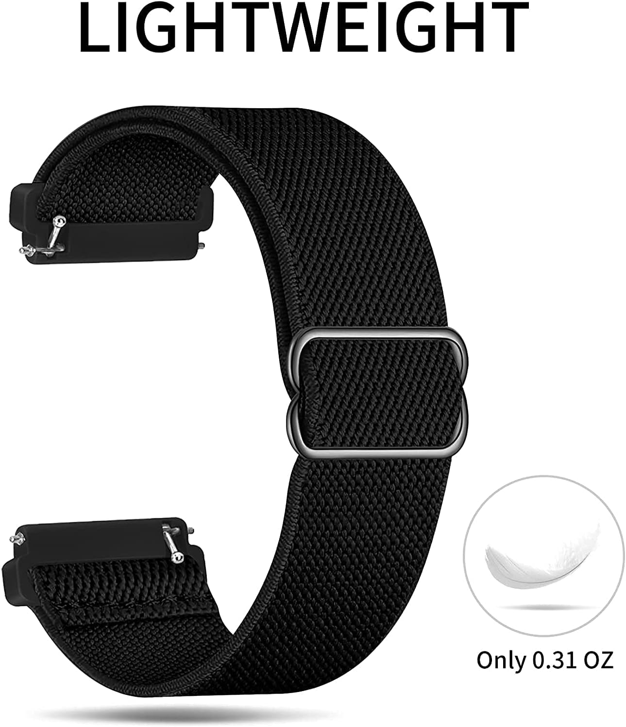 Shuyyo 20Mm Soft Nylon Replacement Band Compatible with Samsung Galaxy Watch Active 2 44Mm 40Mm/Galaxy Watch 5 Pro 45Mm/Galaxy Watch 5/Galaxy Watch 42Mm/Galaxy Watch 4 Classic 42Mm 46Mm/Gear Sport