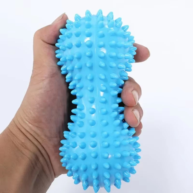 Foot Massage Roller Peanut Double Lacrosse Spiky Ball Myofascial Balls for Plantar Fasciitis Mobility Back Foot Arch Pain Relief