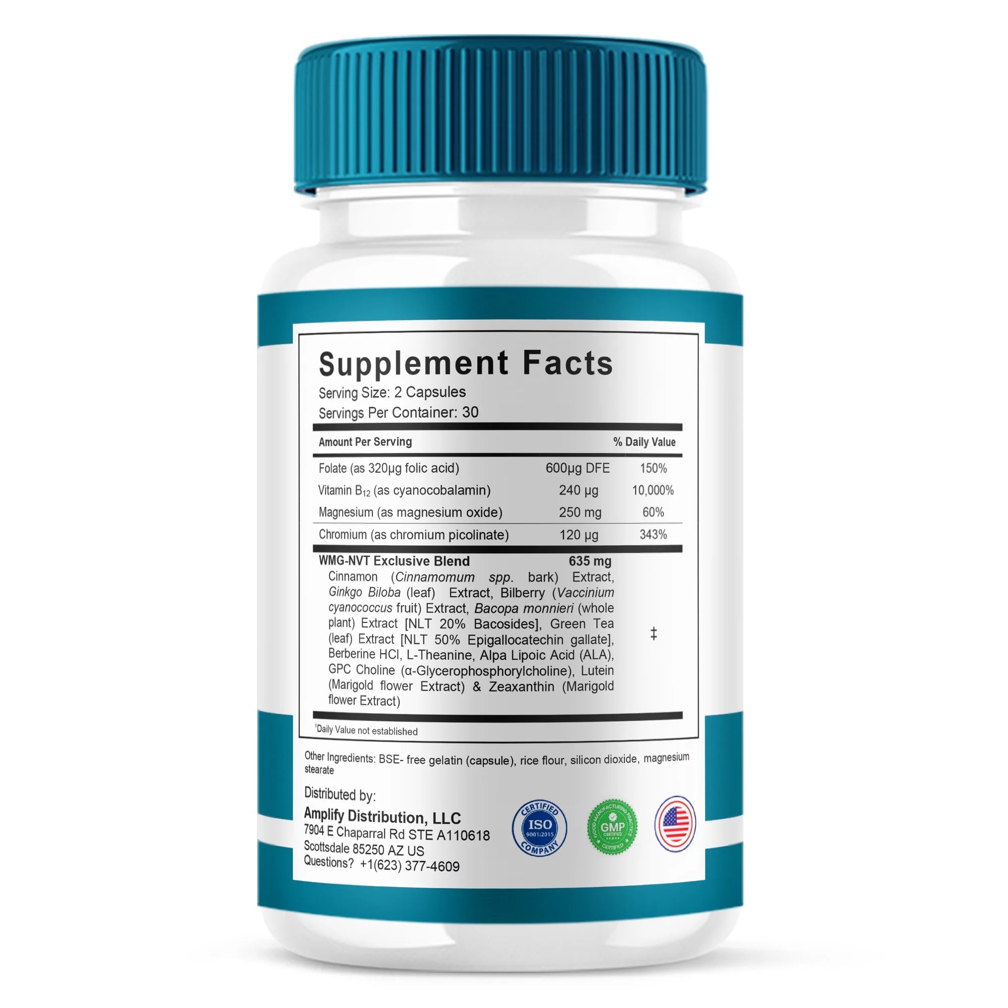 (5 Pack) Retina Clear Capsules, Retinaclear Premium Supplement (300 Capsules)