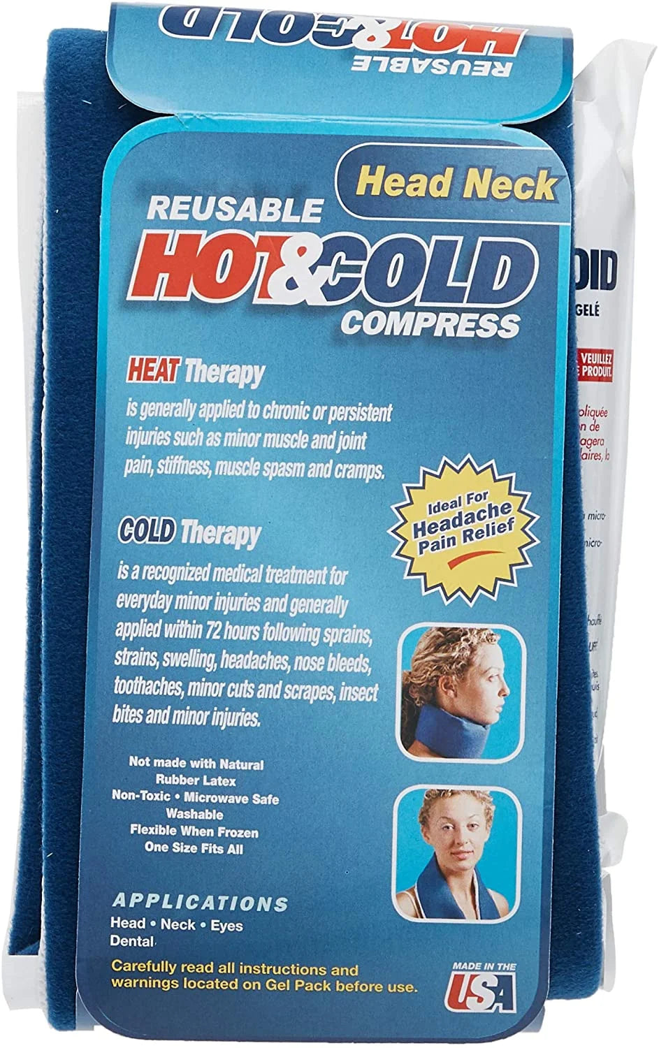 Head-Neck Hot & Cold Reusable Compress Pad - (Pack of 6)