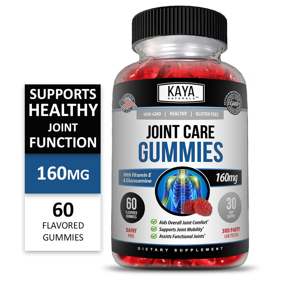 (2 Pack) Joint Care Gummies, 60 Ct Premium Pain Relief Joint Support Glucosamine