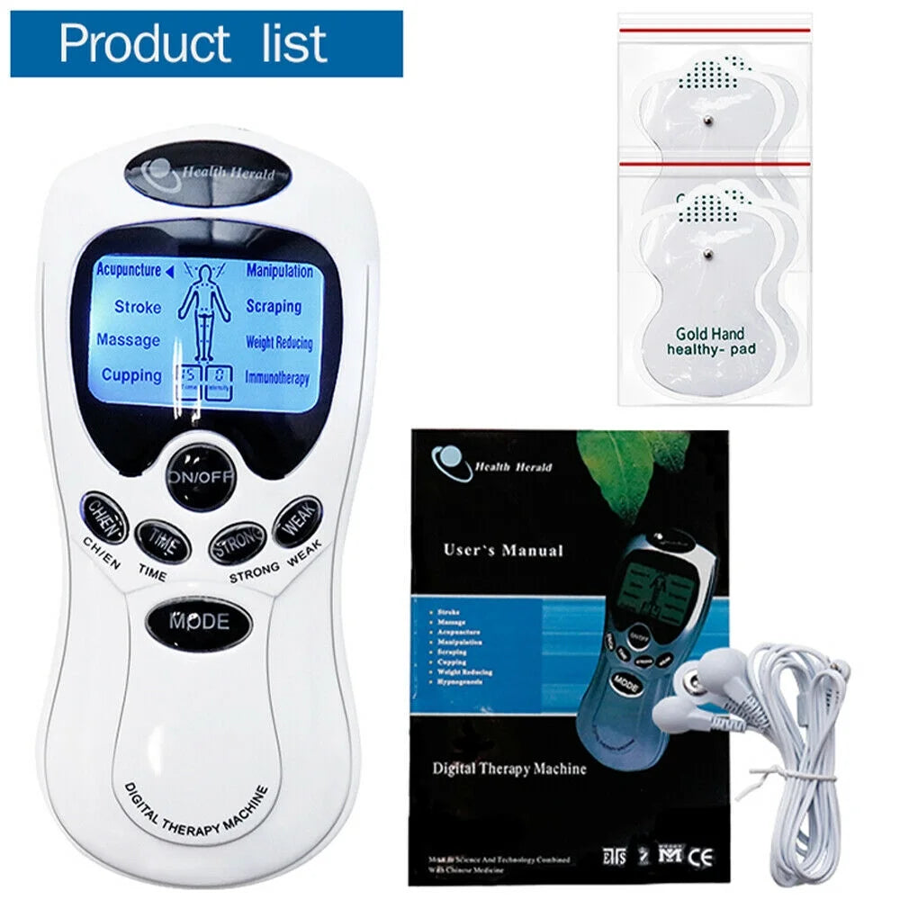 Electrical Stimulation Massage Machine Therapy Back Pain Relief Stimulation Massager with Digital Dispaly Muscles Pain Relief Gifts