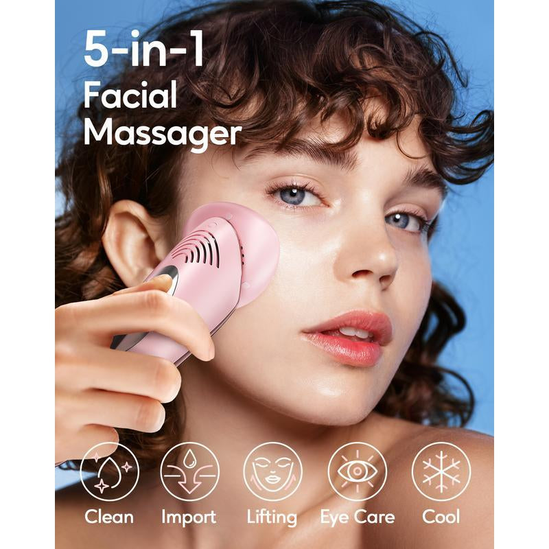 5-In-1 Facial Tool for Lifting & Glowing Skin! a Must-Have for Your Daily Routine.
