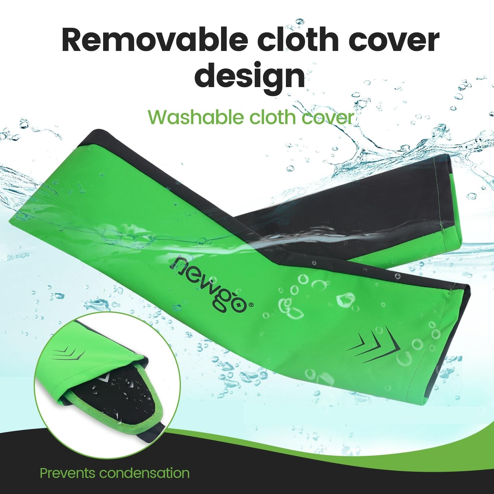 Neck Ice Pack Cooling Neck Wrap - Long-Lasting Cold Therapy Scarf for Hot Wea...