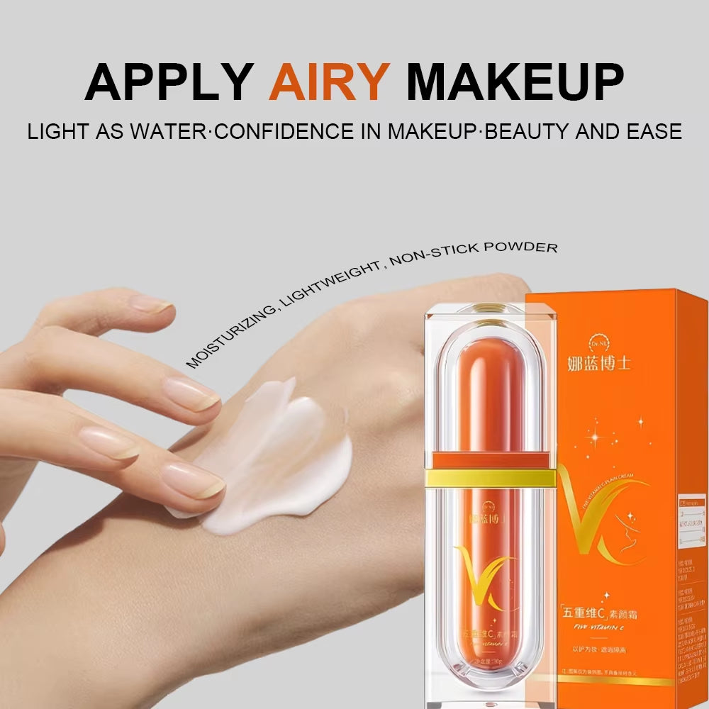 Face Cream, Vitamin C Face Cream, Light Touch, Moisturizing, Skin Care, VC Block Cream Moisturizing Cream Conceale