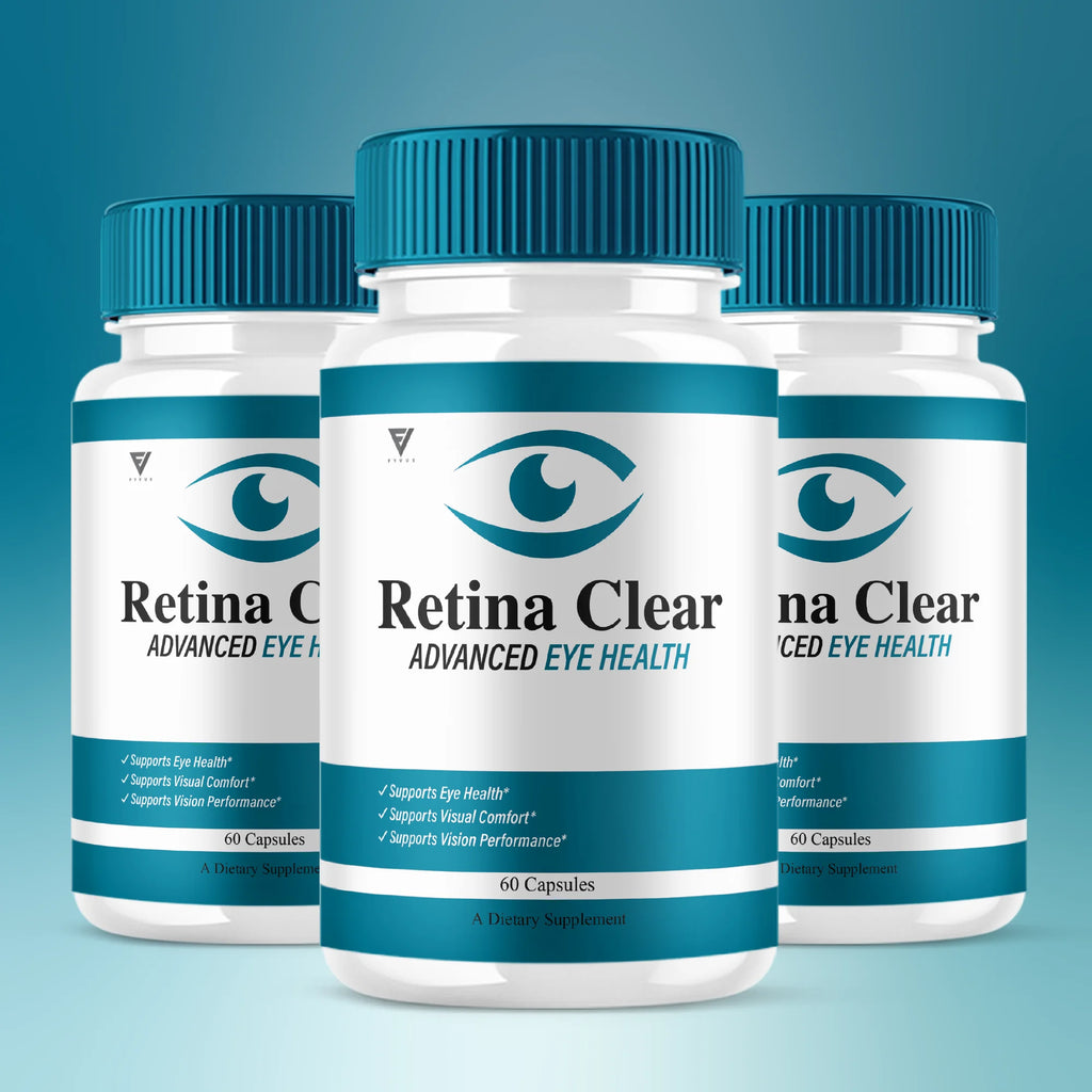 (5 Pack) Retina Clear Capsules, Retinaclear Premium Supplement (300 Capsules)