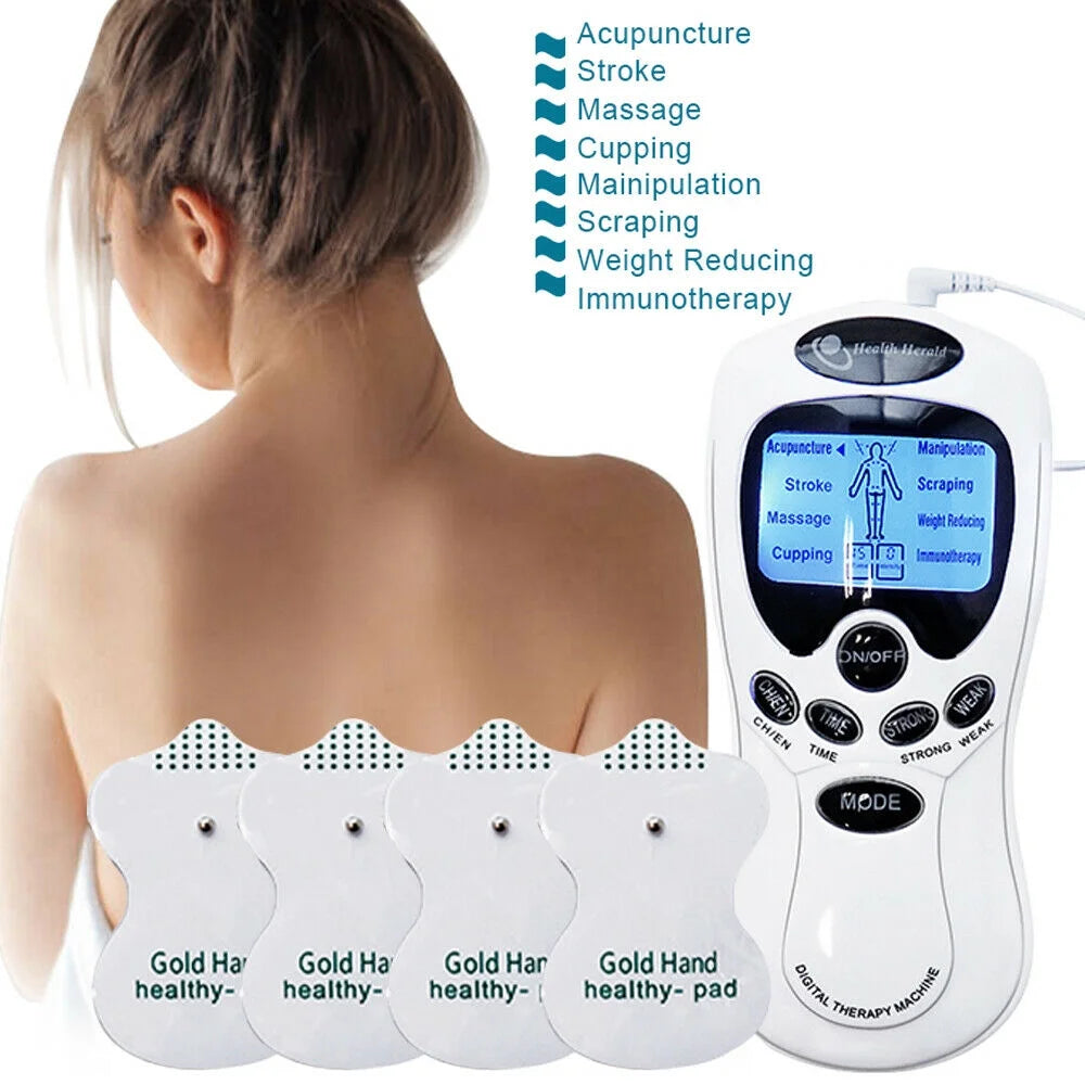 Electrical Stimulation Massage Machine Therapy Back Pain Relief Stimulation Massager with Digital Dispaly Muscles Pain Relief Gifts