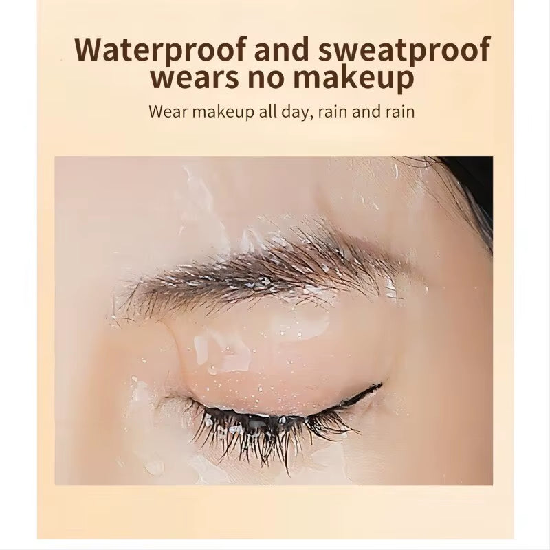 Two-Color Air Cushion Eyebrow Powder Color Waterproof and Sweat-Proof Long-Lasting Eye Brow Cream