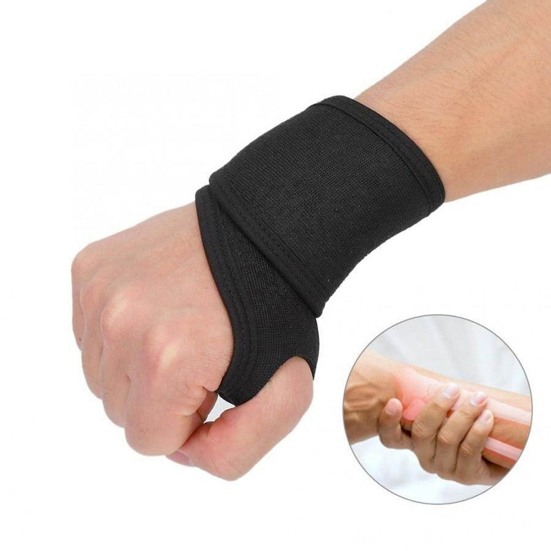 Wrist Brace Sports Band Wrap Adjustable Support Gym Strap Carpal Tunnel Bandage