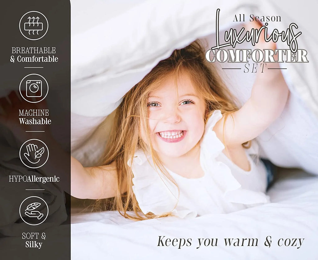 1800 Series Deep Pocket 4Pc Bed Sheet Set Gray Stripes