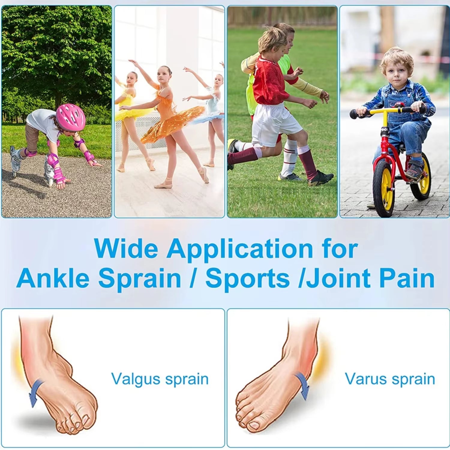 1Pair Kid Ankle Strap Cycling Running Gym Children Sport Ankle Brace Support Guard Protector Boy Girl Tobillera