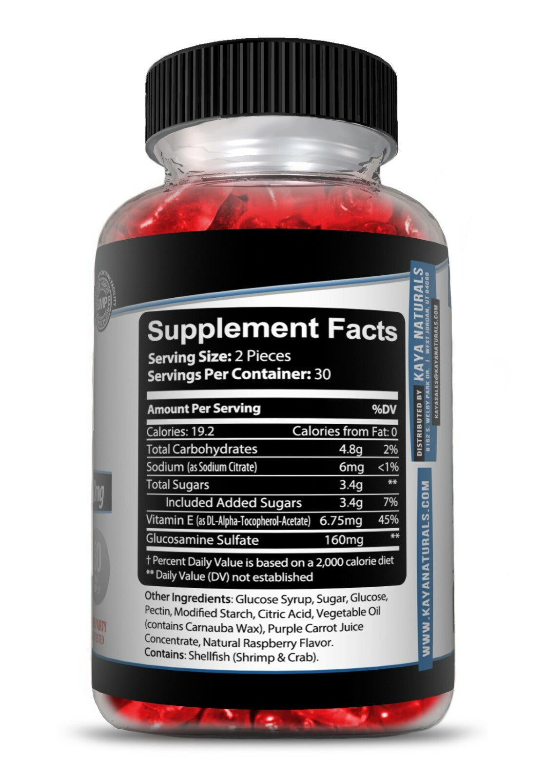 (2 Pack) Joint Care Gummies, 60 Ct Premium Pain Relief Joint Support Glucosamine