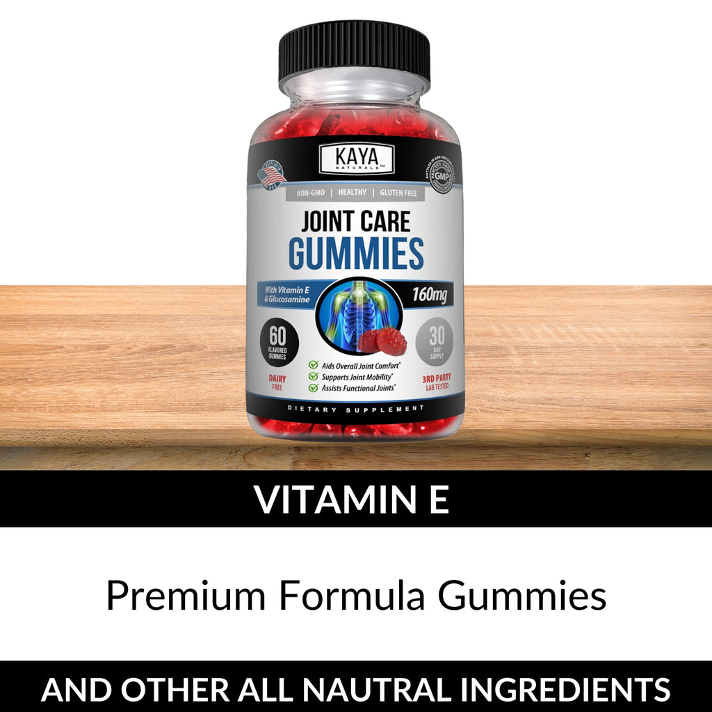 (2 Pack) Joint Care Gummies, 60 Ct Premium Pain Relief Joint Support Glucosamine