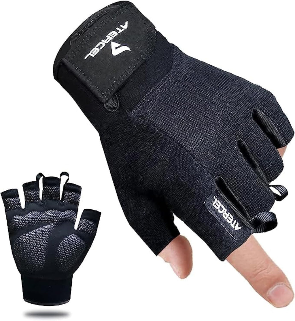 Multi-Purpose Workout Station Gloves - Breathable Fitness Gear for Active Adults
