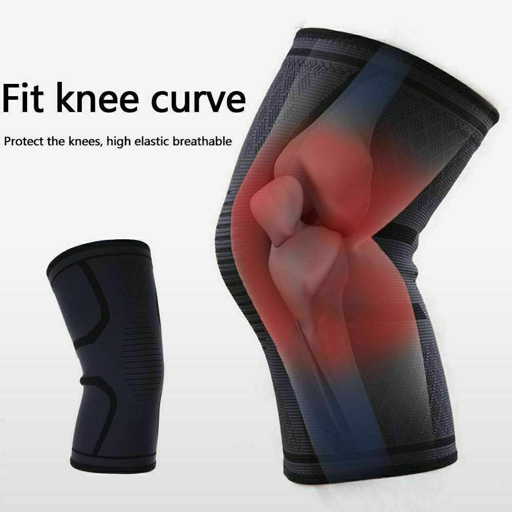 Knee Brace Compression Sleeve Support for Sport Gym Joint Pain Arthritis Relief