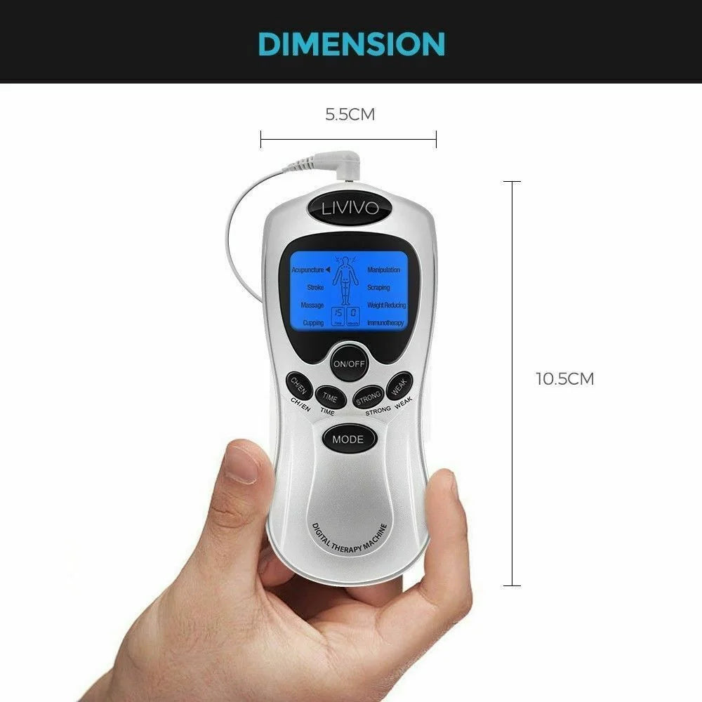 Electrical Stimulation Massage Machine Therapy Back Pain Relief Stimulation Massager with Digital Dispaly Muscles Pain Relief Gifts