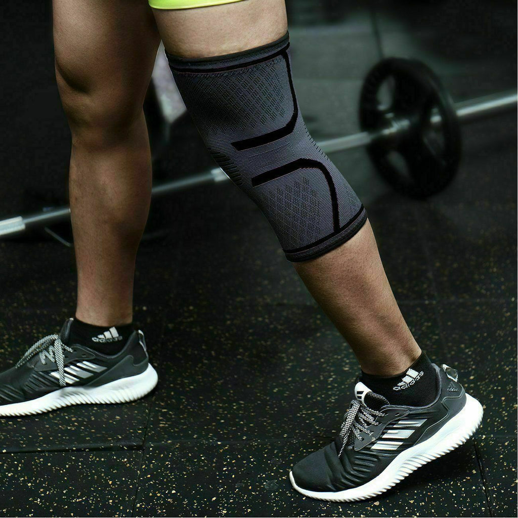 Knee Brace Compression Sleeve Support for Sport Gym Joint Pain Arthritis Relief