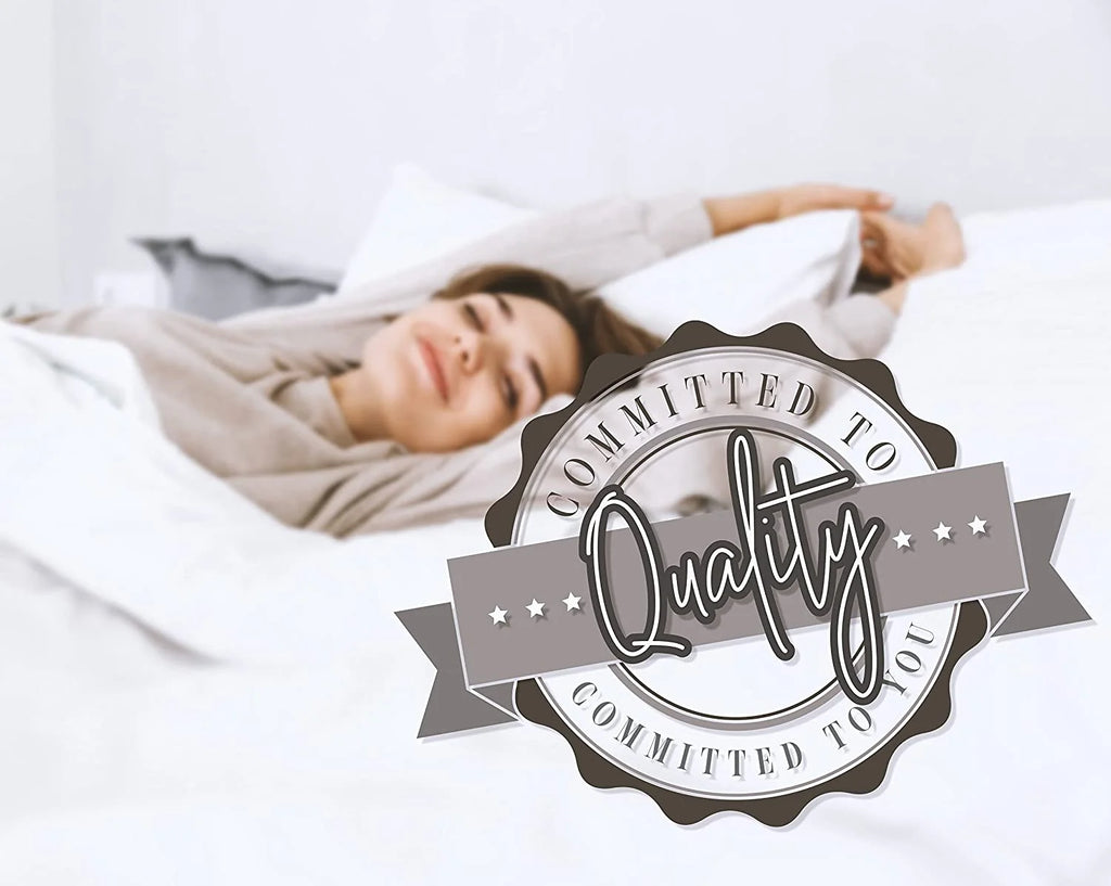 1800 Series Deep Pocket 4Pc Bed Sheet Set Gray Stripes