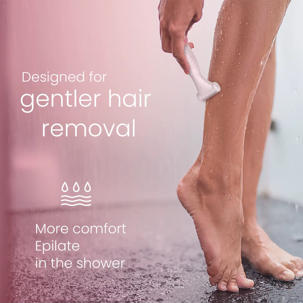 4 in 1 Body Hair Trimmer Kit for Women Electric Nose Ear Trimmer Rechargeable Razors for Groin IPX6 Waterproof Epilator