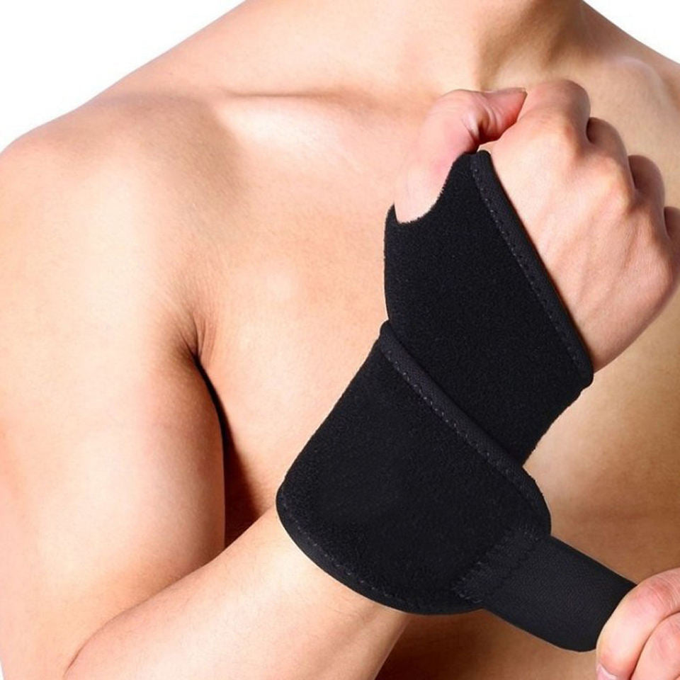 Wrist Brace Sports Band Wrap Adjustable Support Gym Strap Carpal Tunnel Bandage