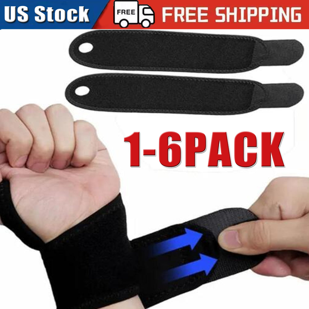 Wrist Hand Brace Support Carpal Tunnel Sprain Arthritis Gym Splint Left / Right